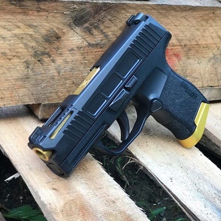 Sig p365 gold pin